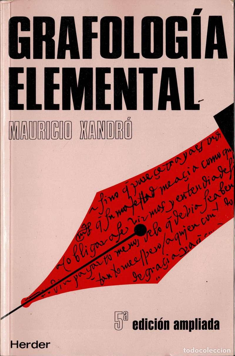 Libros de segunda mano: Grafologia Elemental - Mauricio Xandro - Foto 1