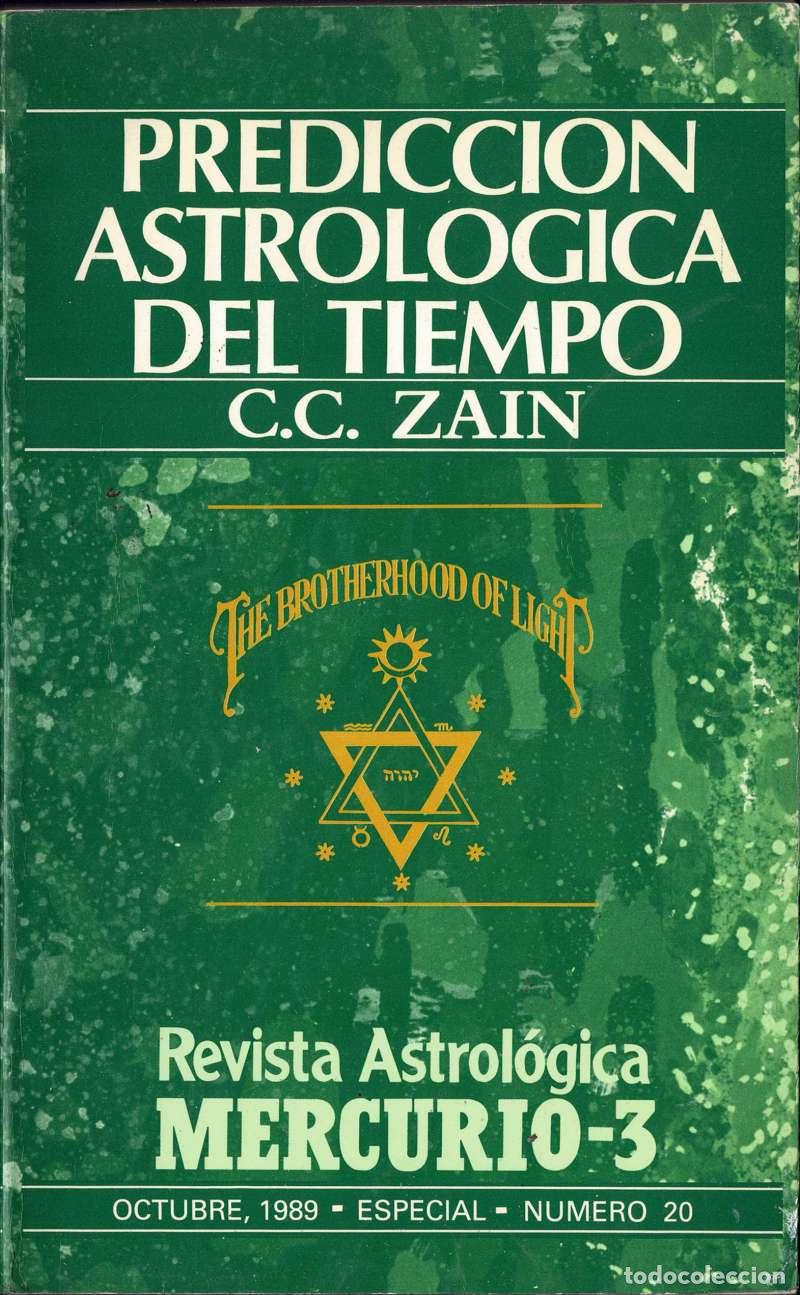 Libros de segunda mano: Predicci&oacute;n astrol&oacute;gica del tiempo - C. C. Zain