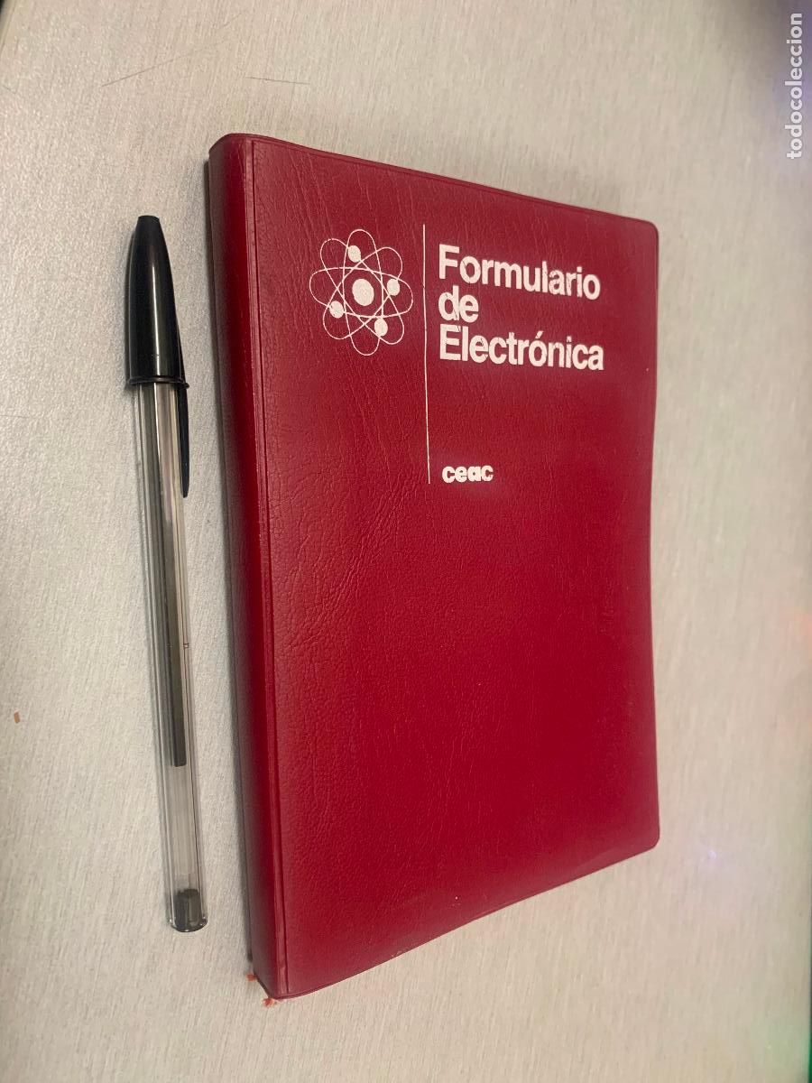 Libros de segunda mano: FORMULARIO DE ELECTR&Oacute;NICA / FRANCISCO RUIZ VASALLO / MANUALES CEAC 1990