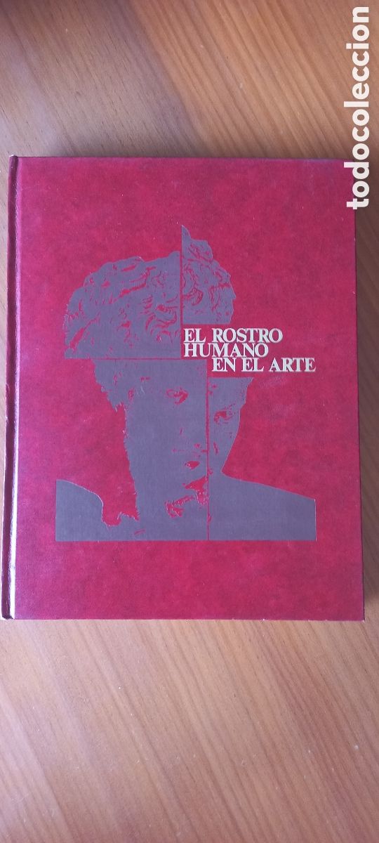 Libros de segunda mano: El rostro humano en el arte de la enciclopedi Historia del Arte de Salvat 1973