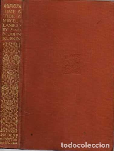 Libros de segunda mano: TIME AND TIDE. NOTES ON THE CONSTRUCTION OF SHEEPFOLDS. LECTURE TO THE CAMBRIDGE SCHOOL OF ART. - RU