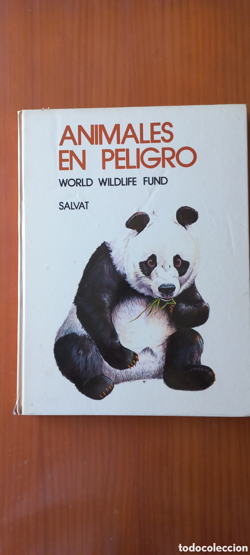 Libros de segunda mano: Animales en peligro World Wildlife Fund Salvat 1977