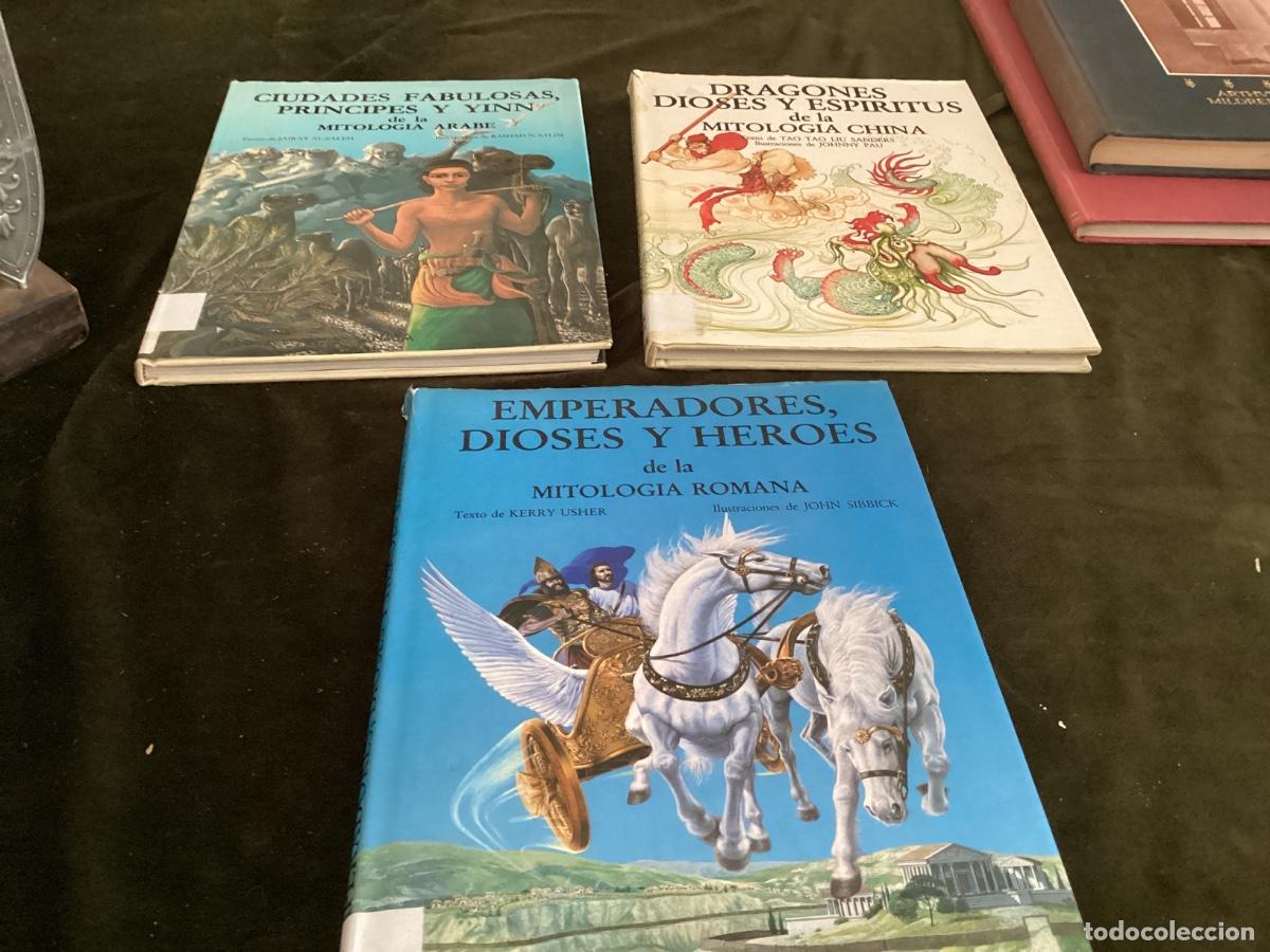 Libros de segunda mano: LOTE 3 TITULOS MONSTRUOS, DIOSES, ESP&Iacute;RITUS H&Eacute;ROES DE LA MITOLOG&Iacute;A. ANAYA.