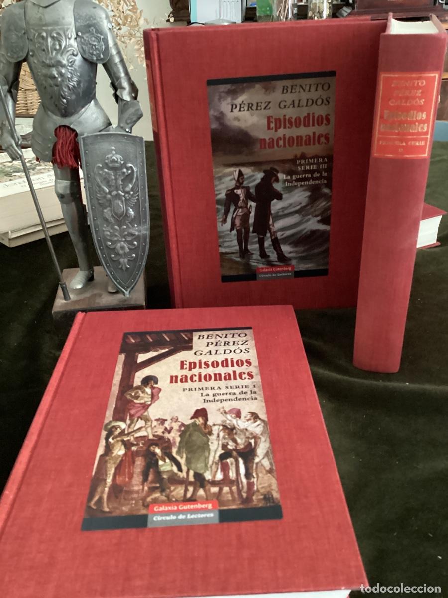 Libros de segunda mano: GALDOS. EPISODIOS NACIONALES. GUERRA INDEPENDENCIA. 3 TOMOS. COMPLETA. GALAXIA / C&Iacute;RCULO.
