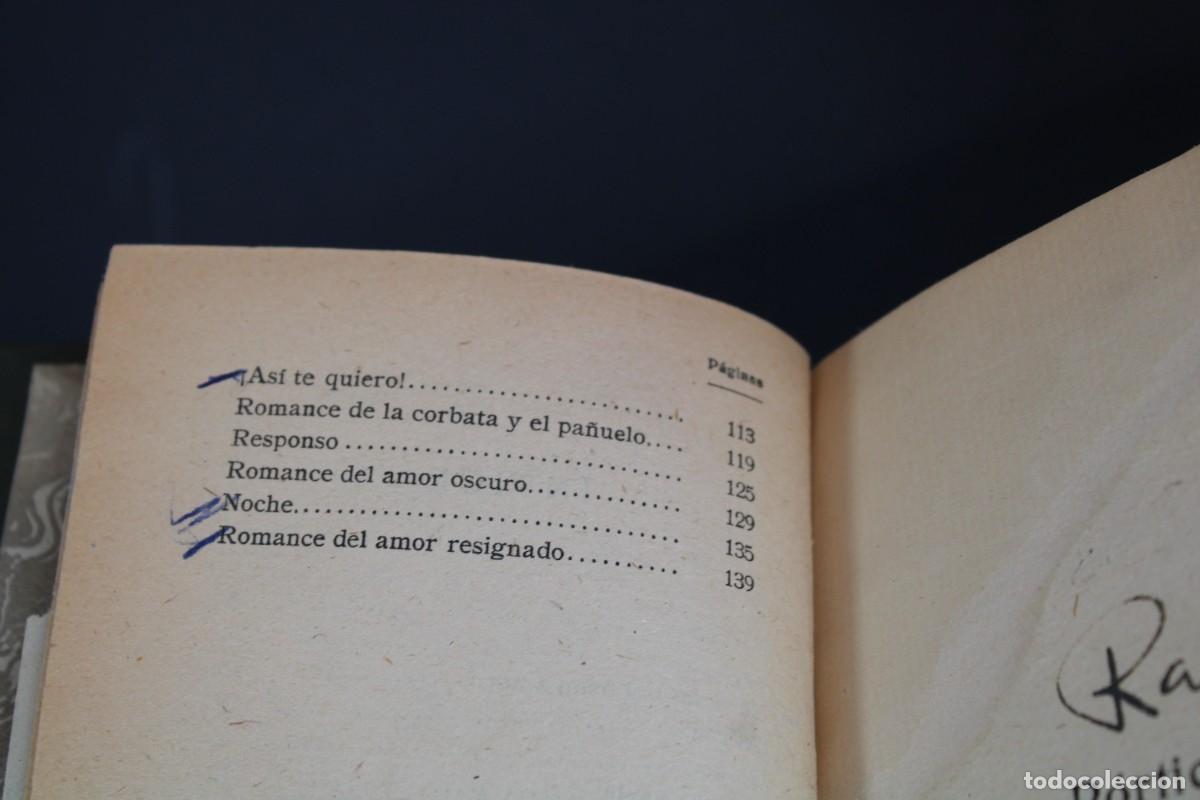 Libros de segunda mano: PENA Y ALEGRIA DEL AMOR / VERSOS DE RAFAEL DE LEON 1941 - Foto 8
