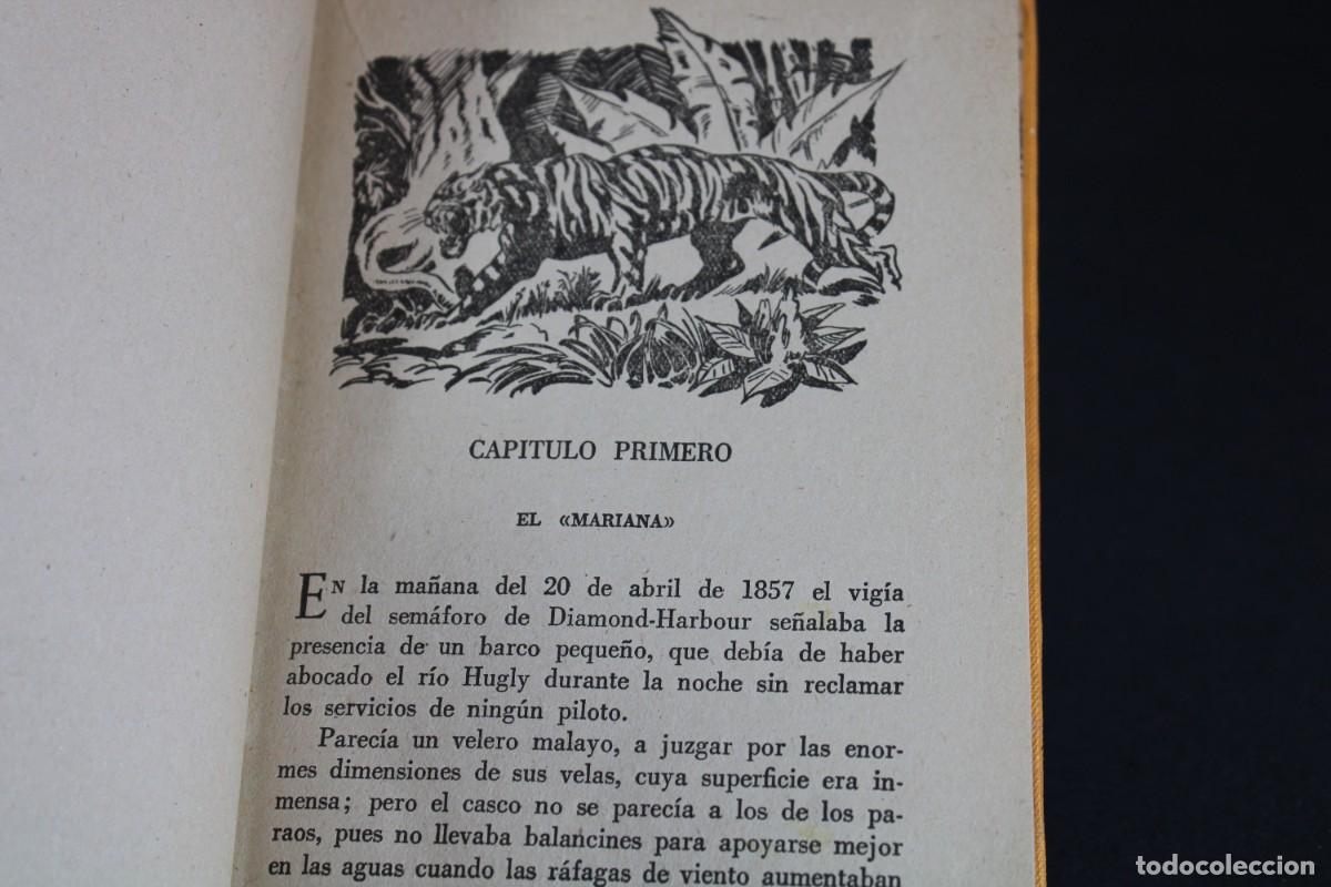 Libros de segunda mano: LOS ESTRANGULADORES / EMILIO SALGARI - Foto 4