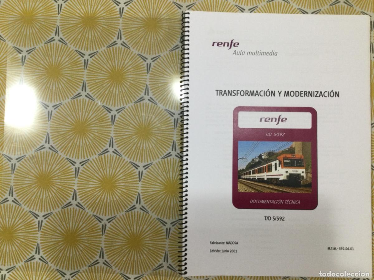Libros de segunda mano: MANUAL RENFE TRANSFORMACI&Oacute;N Y MODERNIZACI&Oacute;N S/592