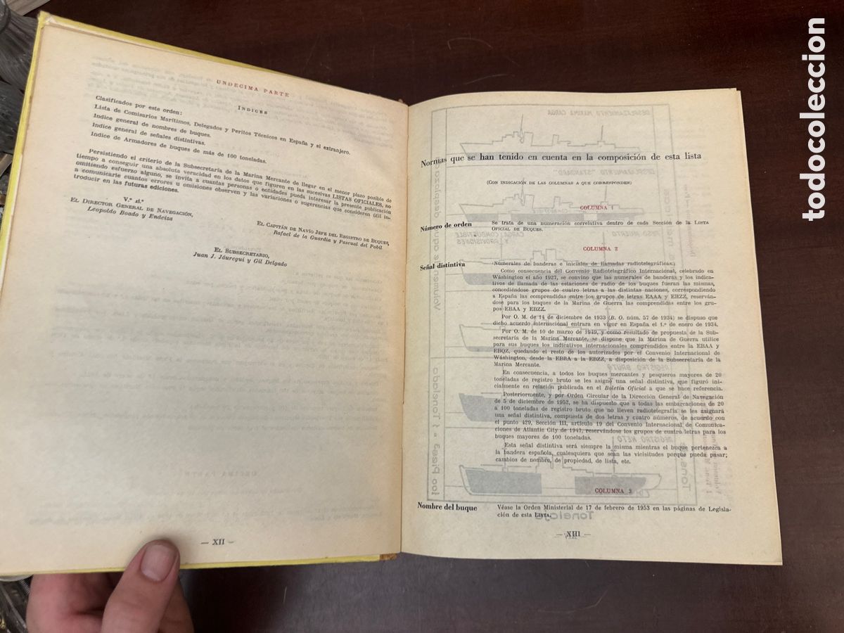 Libros de segunda mano: LISTA OFICIAL BUQUES DE ESPA&Ntilde;A 1959 - Foto 11