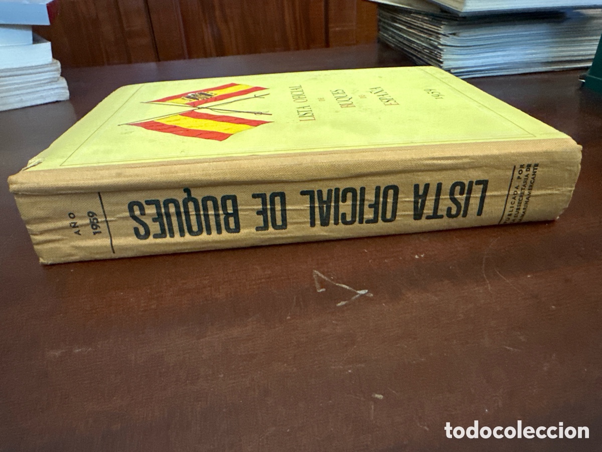 Libros de segunda mano: LISTA OFICIAL BUQUES DE ESPA&Ntilde;A 1959 - Foto 14