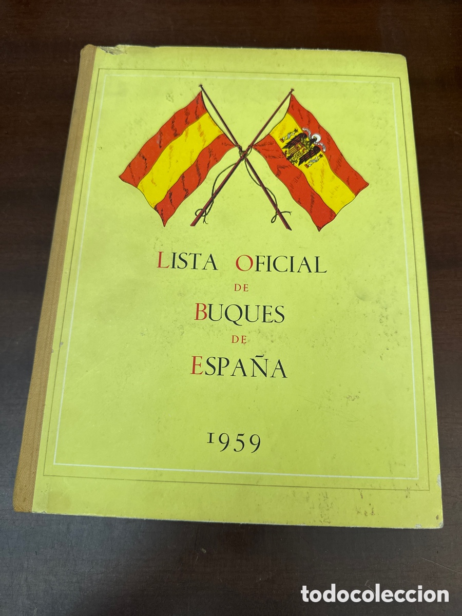 Libros de segunda mano: LISTA OFICIAL BUQUES DE ESPA&Ntilde;A 1959 - Foto 15