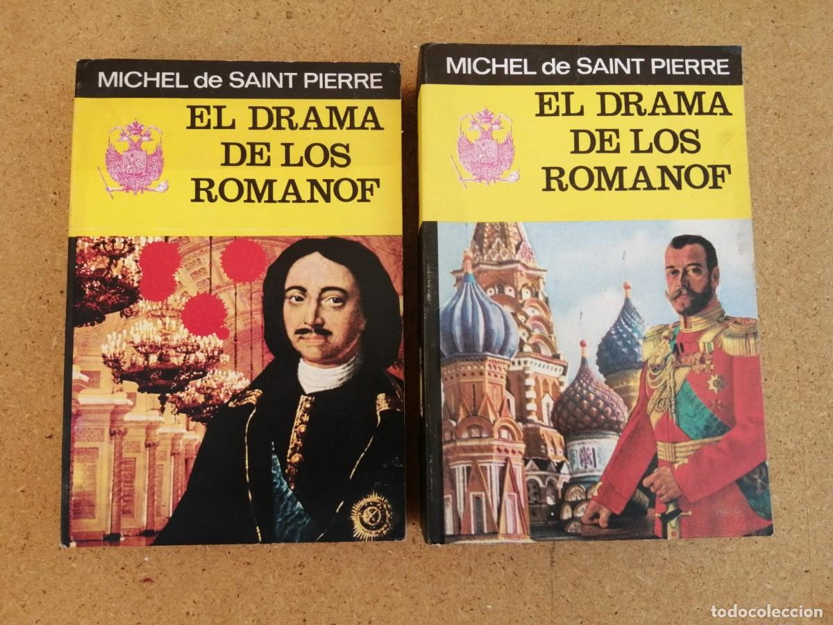 Libros de segunda mano: EL DRAMA DE LOS ROMANOF (MICHEL DE SAINT PIERRE) DOS VOLUMENES