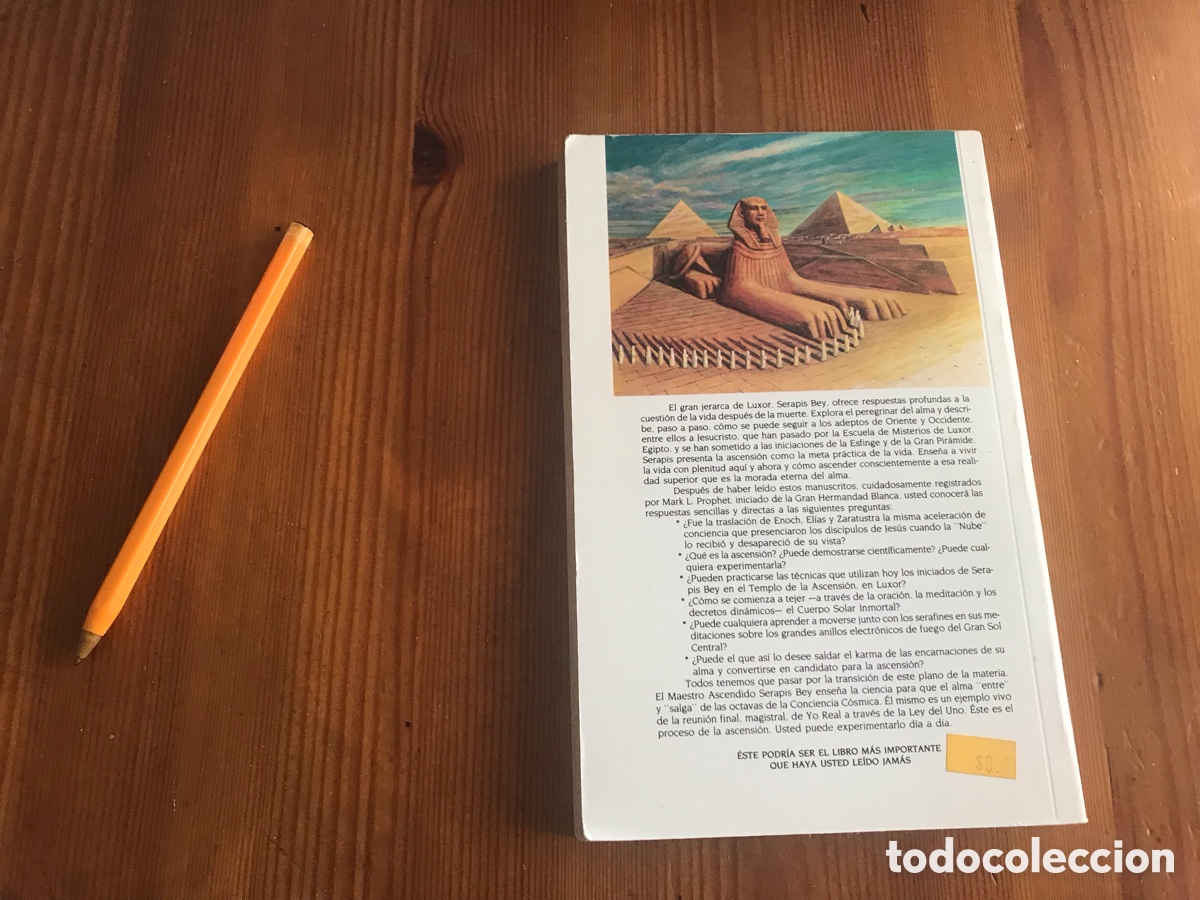 Libros de segunda mano: Actas sobre la Ascensi&oacute;n. Serapis Bey. Printed in Chile - Foto 3