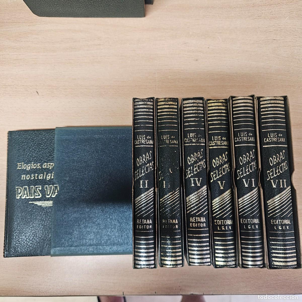 Libros de segunda mano: Obras selectas, Retana Edici&oacute;n por Luis de Castresana 7 vol&uacute;menes