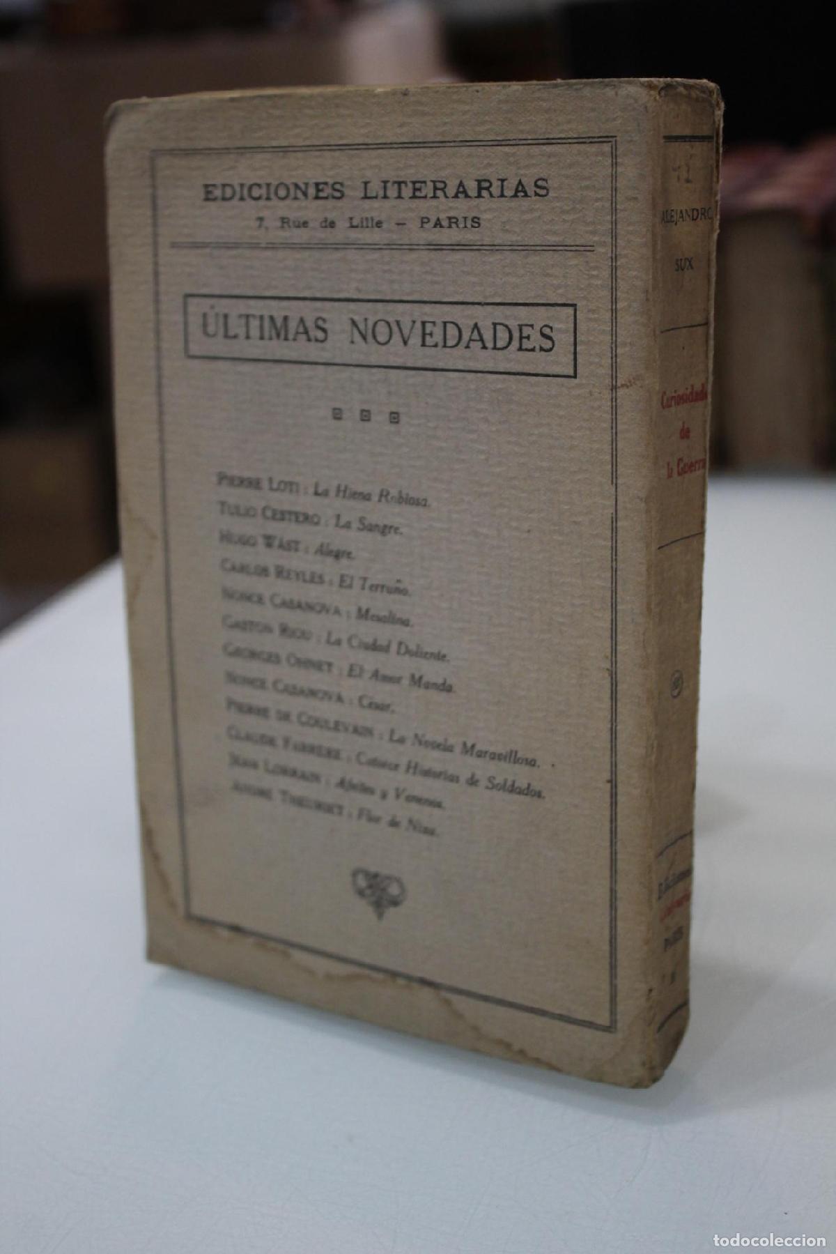 Libros de segunda mano: Curiosidades de la Guerra. - Sux, Alejandro. - Foto 2