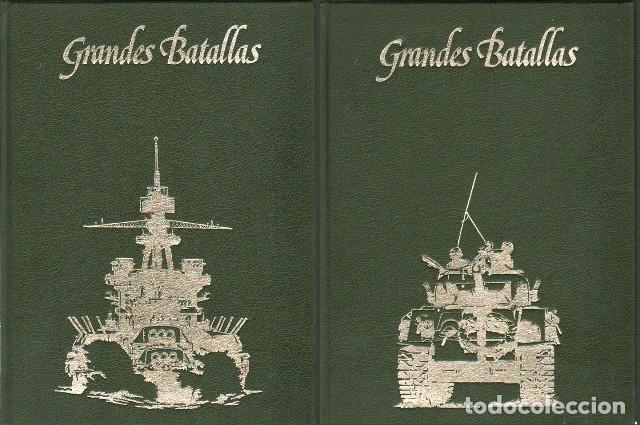 Libros de segunda mano: GRANDES BATALLAS - MAR / TIERRA - 2 TOMOS - KOENIG, W. / R. HOLMES - A-GUE-2974