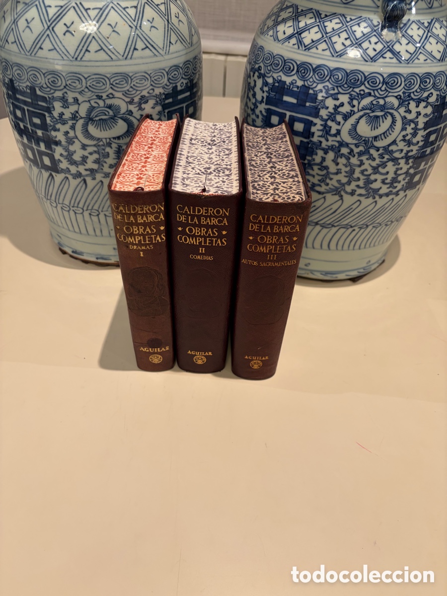 Libros de segunda mano: Calder&oacute;n de la Barca, Obras completas, Aguilar