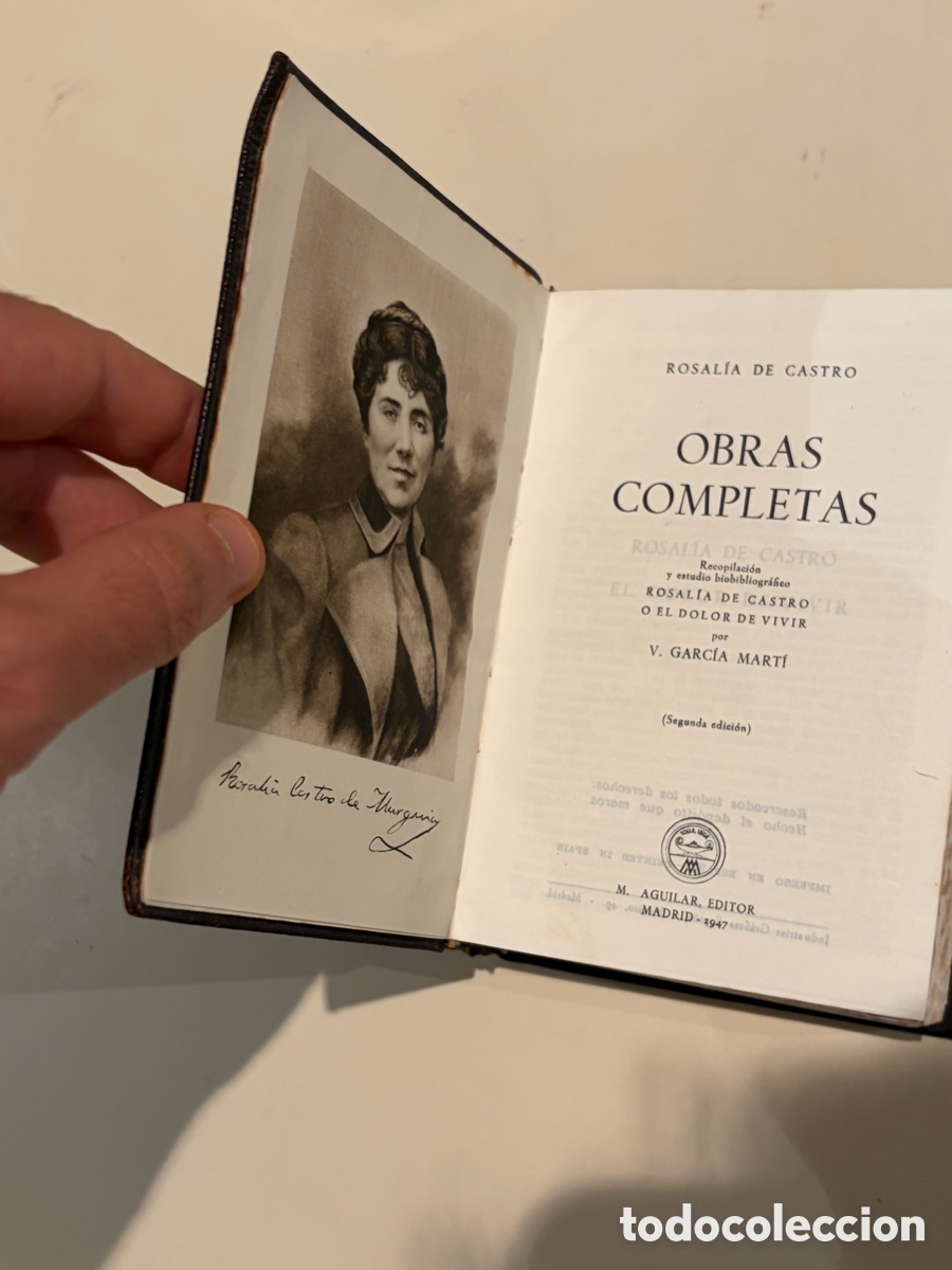 Libros de segunda mano: Rosal&iacute;a De Castro, Obras Completas, Aguilar - Foto 6