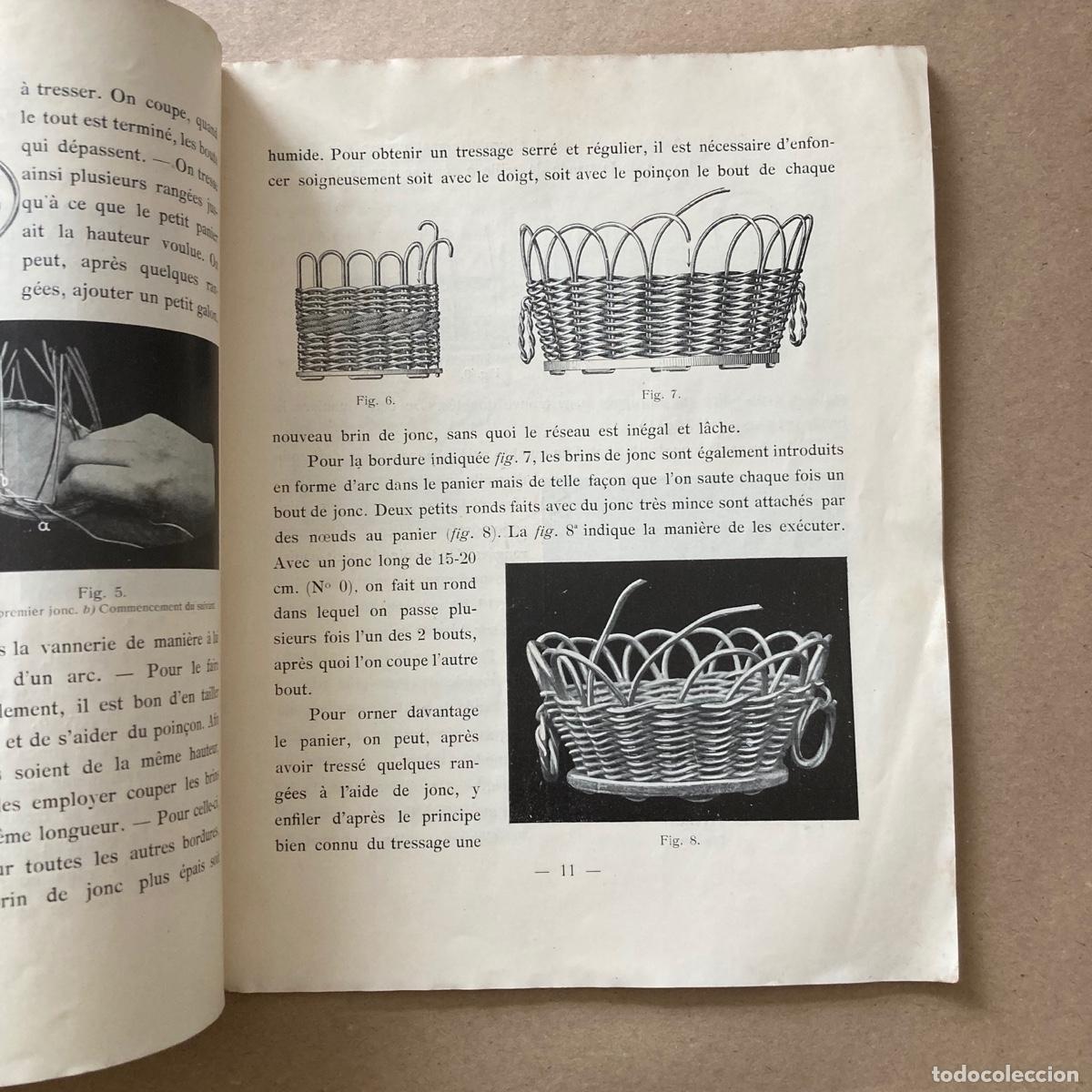 Libros de segunda mano: LIBRO ARTESAN&Iacute;A TRAVAUX DE VANNERIE ET DE RAPHIA, M HELENE GOLDBAUM - Foto 2