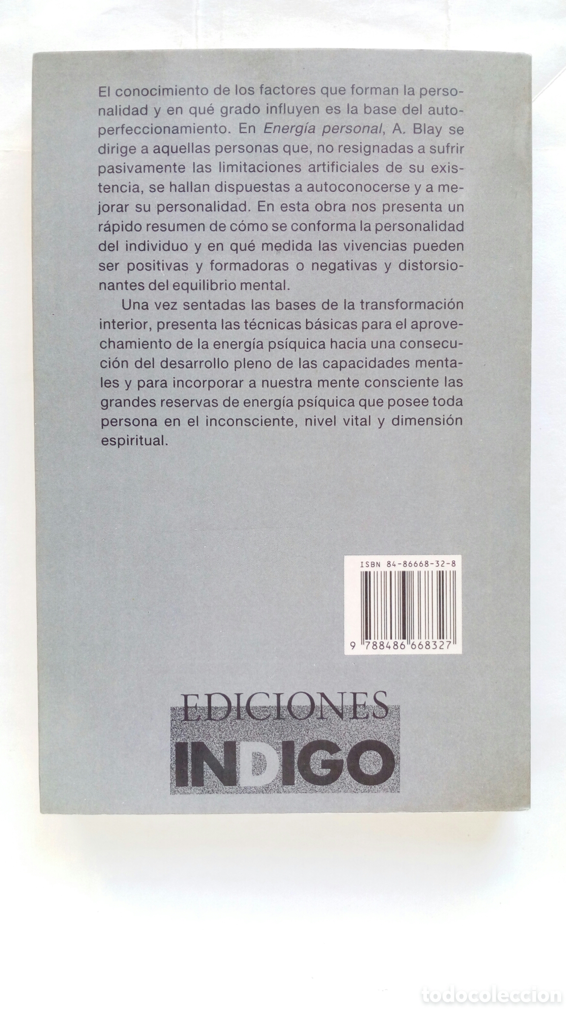 Libros de segunda mano: Energ&iacute;a personal. Antonio Blay. - Foto 2