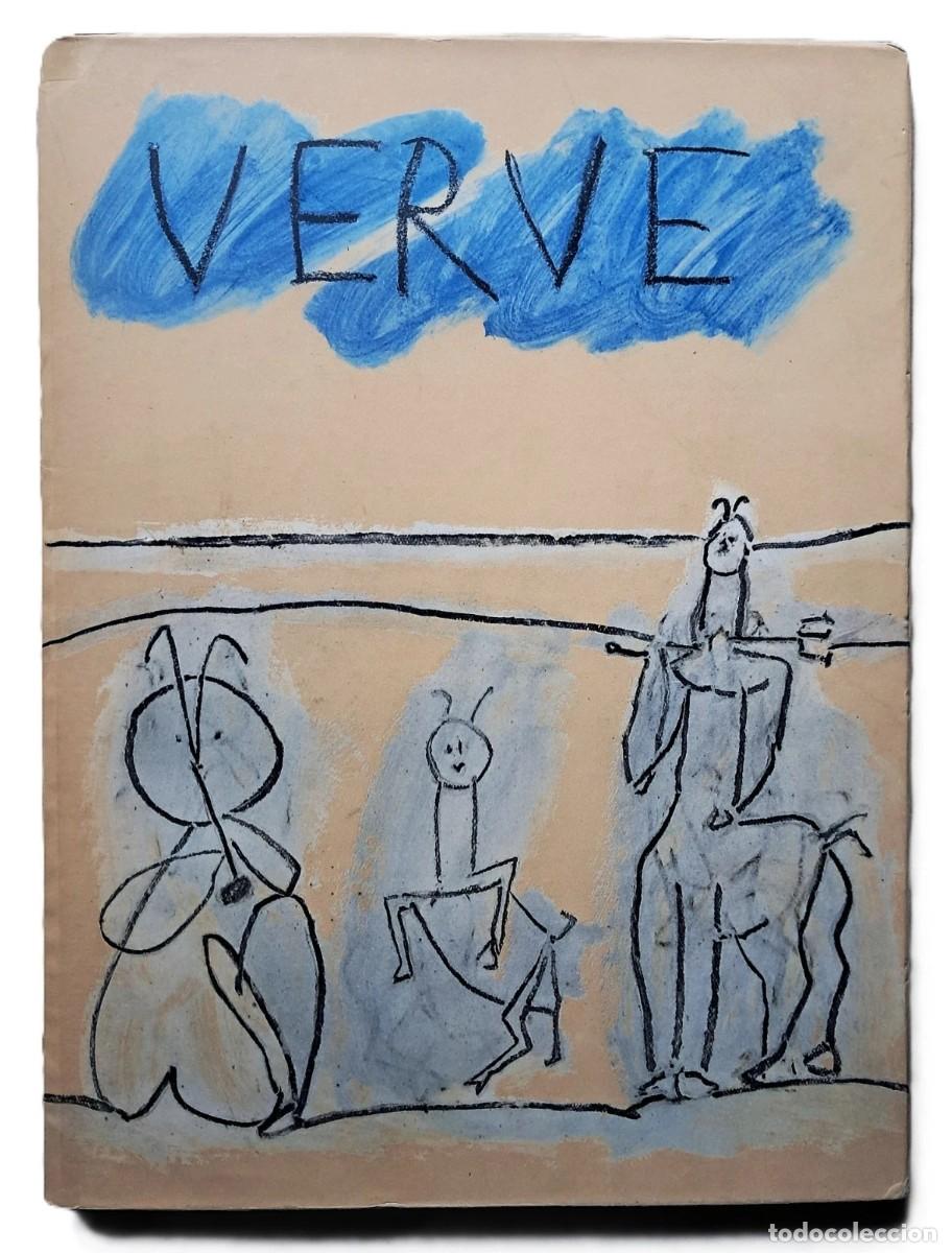 Libros de segunda mano: VERVE n&deg; 19-20 - PICASSO, Pablo - Couleur de Picasso - Jaume Sabart&eacute;s - (1948)