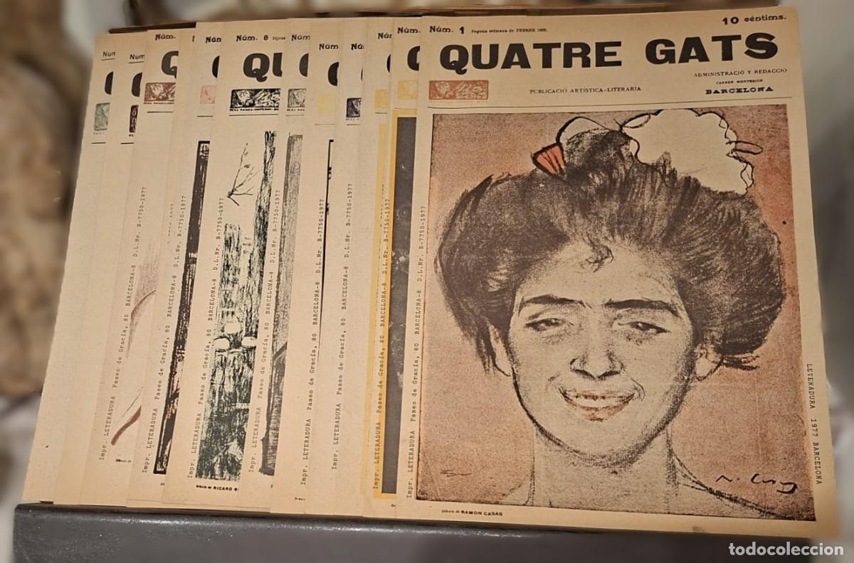 Libros de segunda mano: Quatre Gats. Publicaci&oacute; Art&iacute;stica-Literaria. Edici&oacute;n facs&iacute;mil