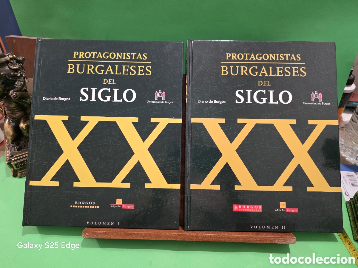 Libros de segunda mano: &rdquo;&rdquo;PROTAGONISTAS BURGALESES DEL SIGLO XX&rdquo;&rdquo;...TOMOS I Y II...2000-02...