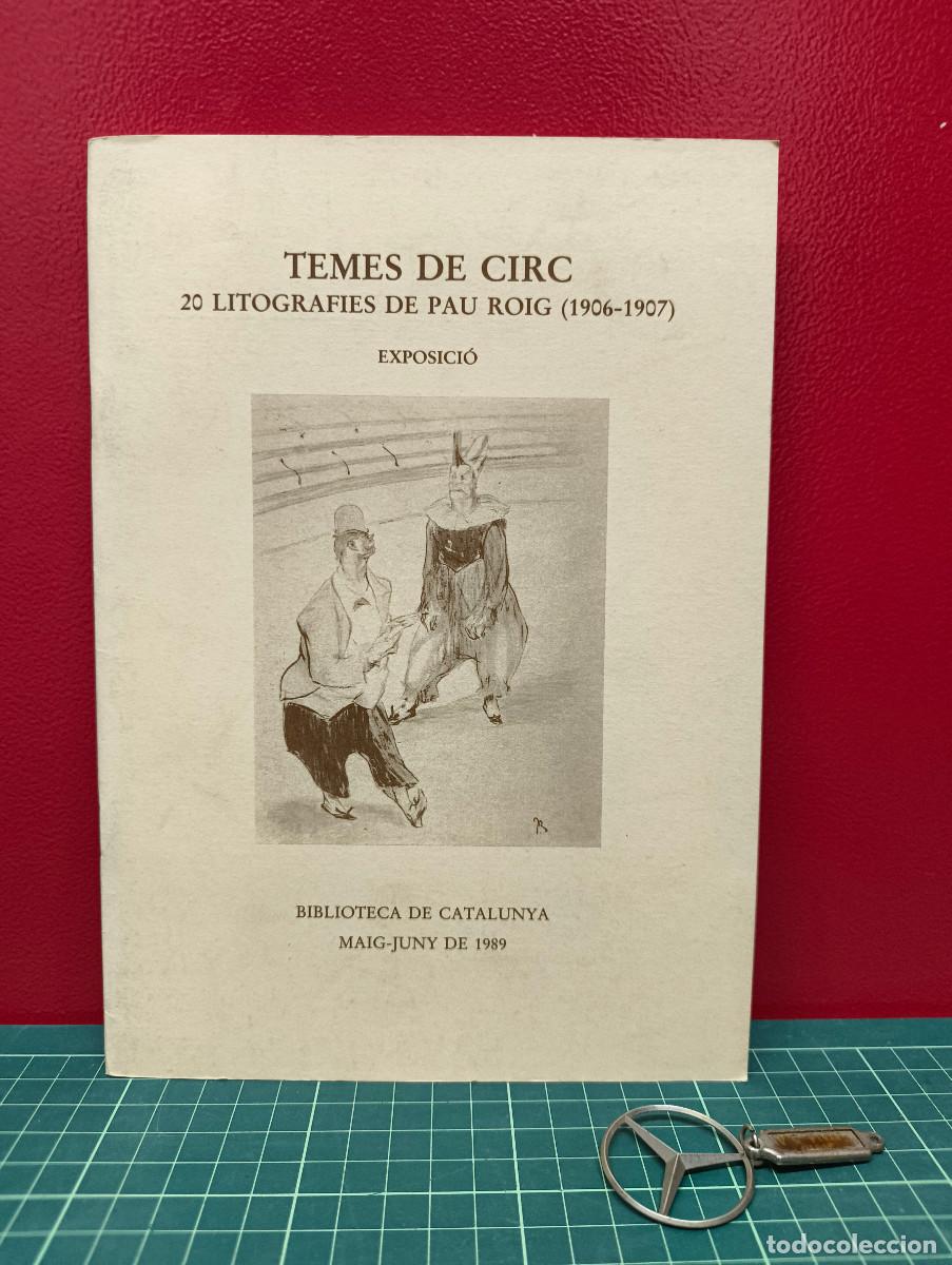 Libros de segunda mano: Temes de Circ. 20 litografies de Pau Roig (1906-1907)