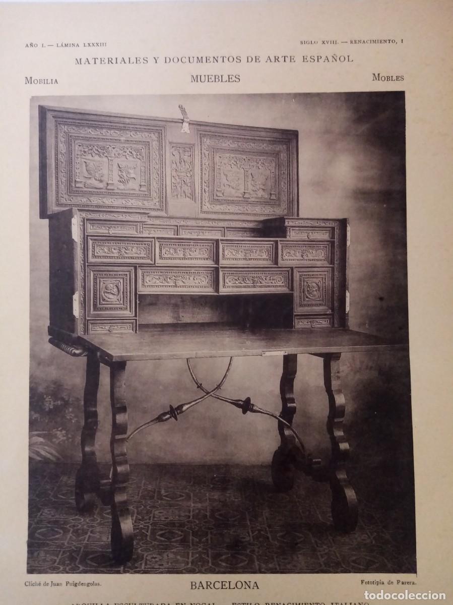 Libros de segunda mano: 59 l&aacute;minas del libro Materiales y documentos del arte espa&ntilde;ol
