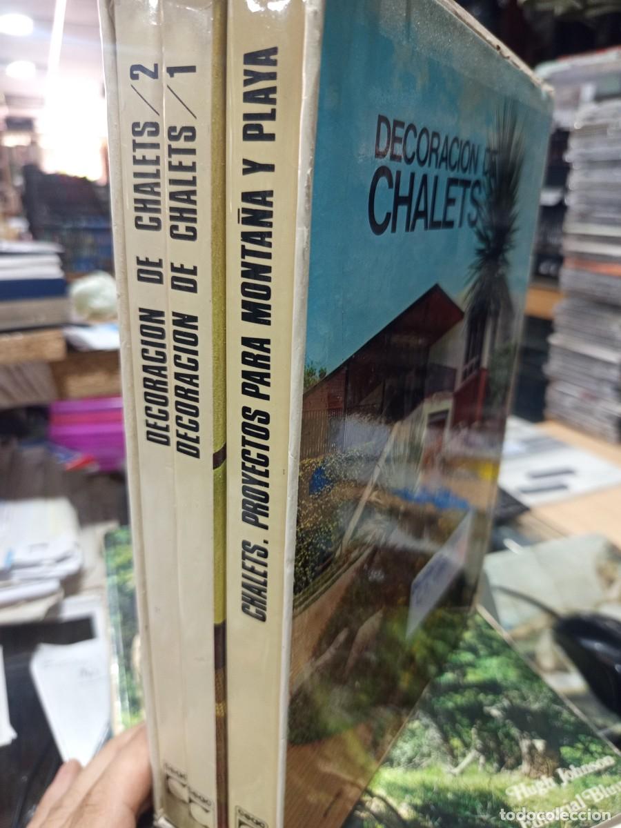 Libros de segunda mano: Decoraci&oacute;n de chalets. Caja con 3 libros. Ediciones CEAC, 1975 - Foto 2