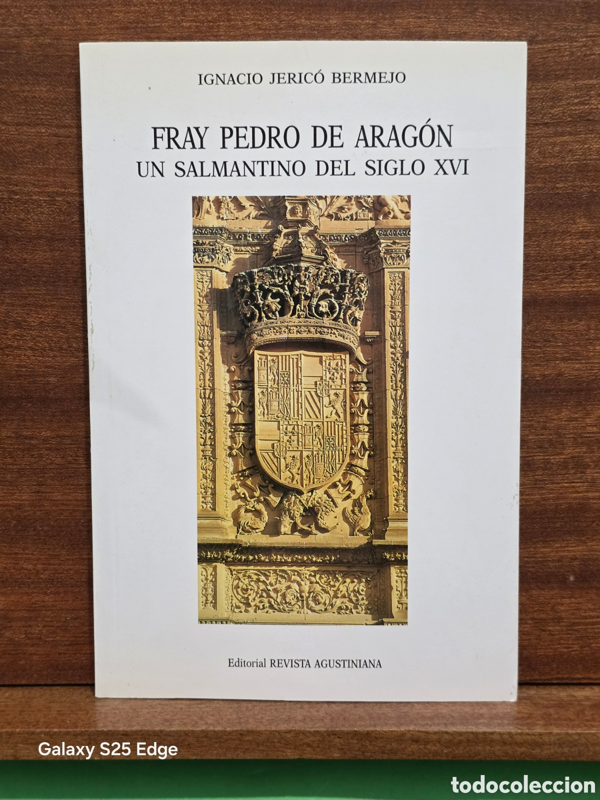 Libros de segunda mano: &rdquo;&rdquo;FRAY PEDRO DE ARAG&Oacute;N, UN SALMANTINO DEL SIGLO XVI&rdquo;&rdquo;...IGNACIO JERIC&Oacute; BERMEJO.......1997...