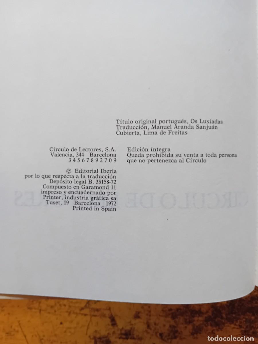 Libros de segunda mano: Los Lusiadas por Luis De Camoens 1972 - Foto 3