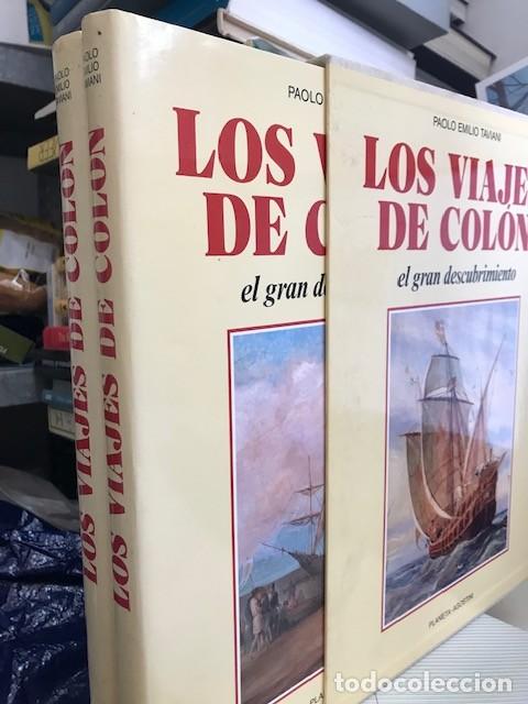 Libros de segunda mano: Los viajes de Col&oacute;n-El gran descubrimiento- Paolo Taviani -Ed Planeta