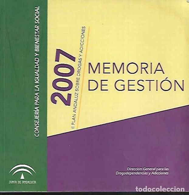 Gebrauchte B&uuml;cher: Memoria de gesti&oacute;n. 2007 - VV. AA.