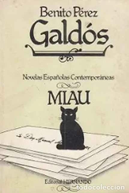 Libros de segunda mano: Miau - P&eacute;rez Gald&oacute;s, Benito - Foto 1