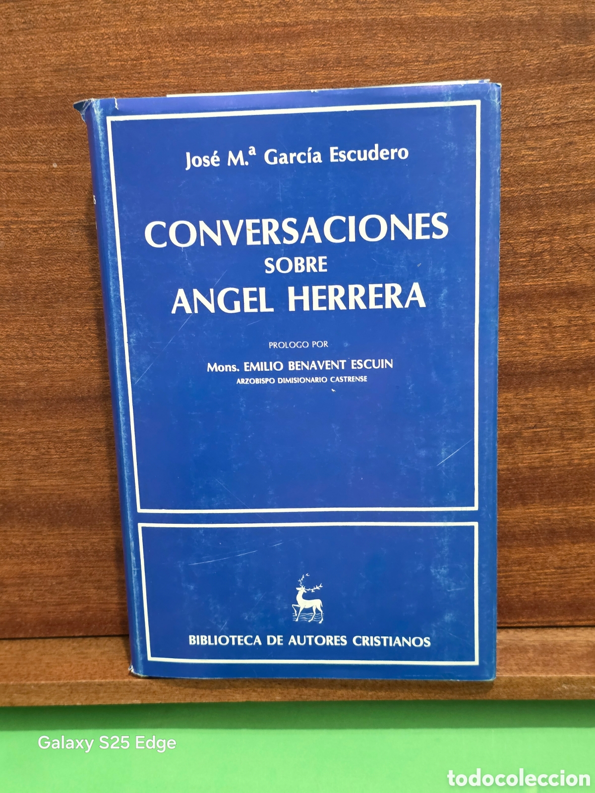 Libros de segunda mano: &rdquo;&rdquo;CONVERSACIONES CON ANGEL HERRERA&rdquo;&rdquo;...JOSE MARIA GARC&Iacute;A ESCUDERO...B.A.C....1986...