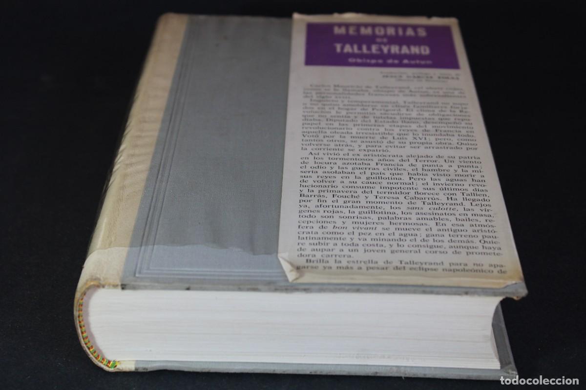 Libros de segunda mano: MEMORIAS DE TALLEYRAND / OBISPO DE AUTUN - Foto 2