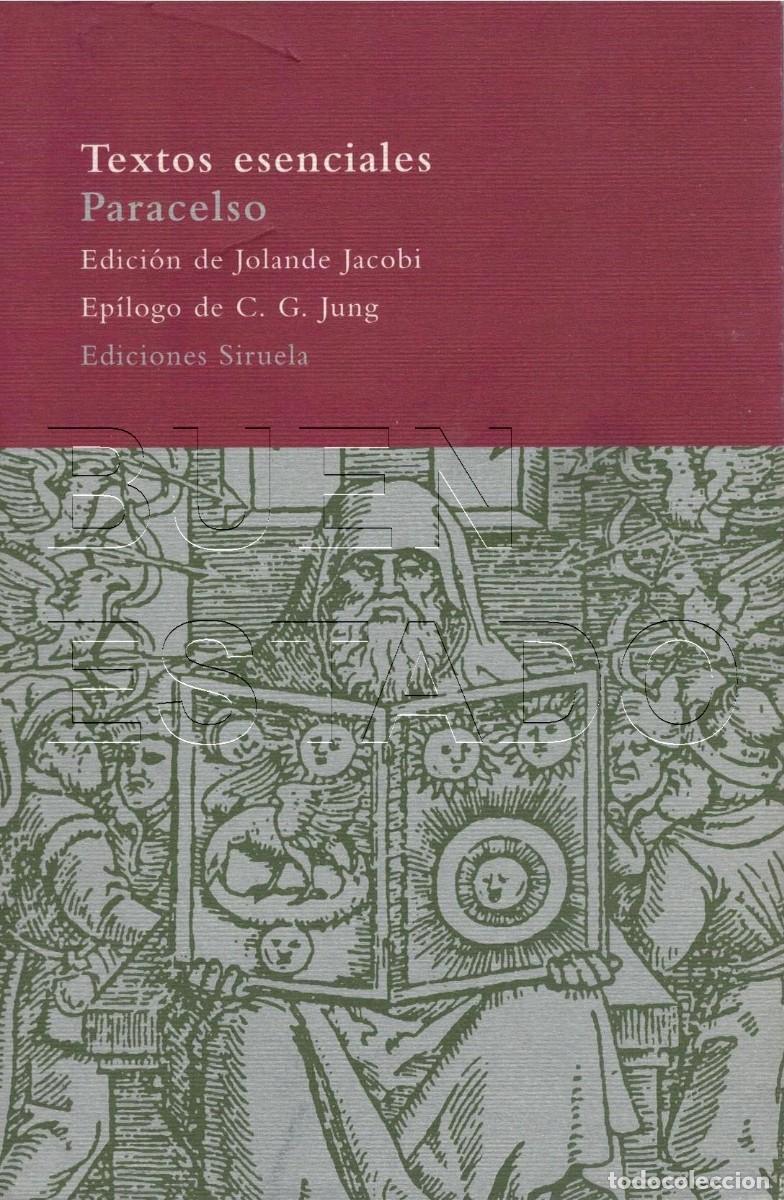 Libros de segunda mano: PARACELSO TEXTOS ESENCIALES JOLANDE JACOBI 332PGS 2001 GRABADOS U94