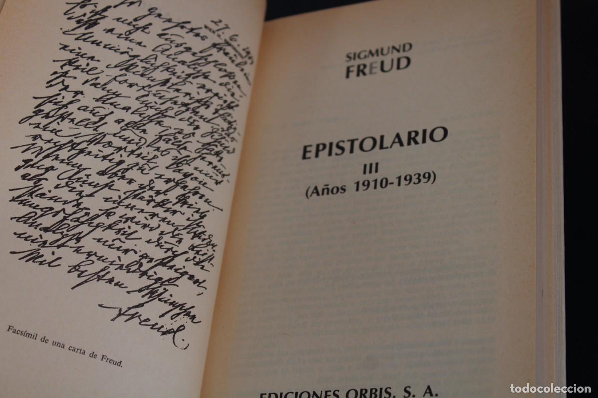 Libros de segunda mano: FREUD EPISTOLARIO III 1910-1939 - Foto 3