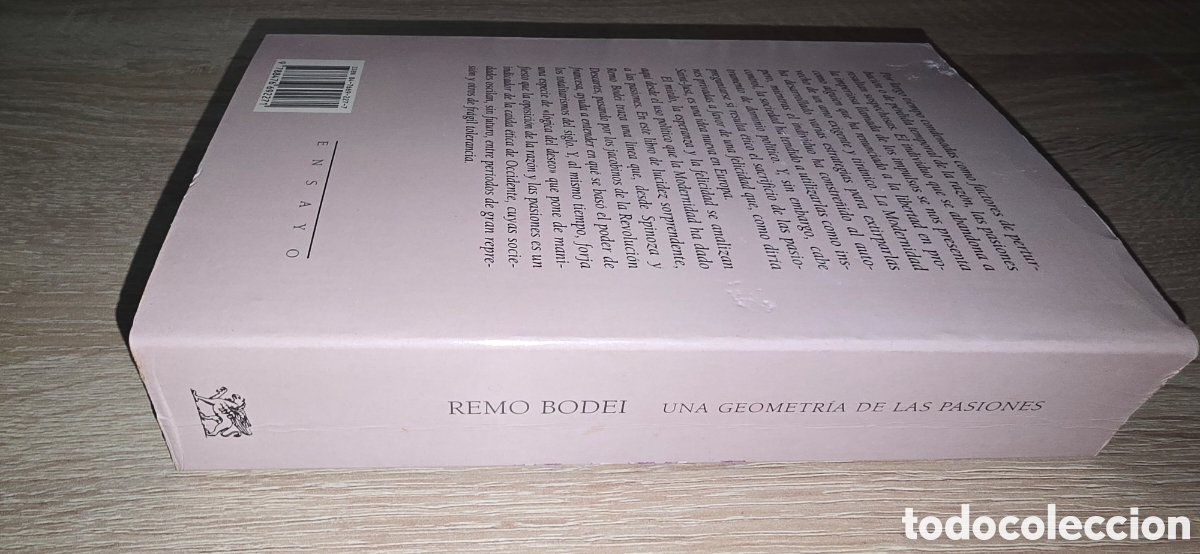 Libros de segunda mano: UNA GEOMETRIA DE LAS PASIONES . REMO BODEI . 1995 - Foto 5