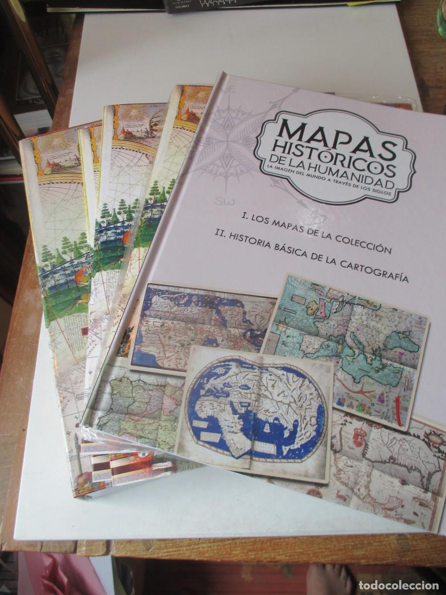 Libros de segunda mano: MAPAS HIST&Oacute;RICOS DE LA HUMANIDAD (libro + mapas ) W41451