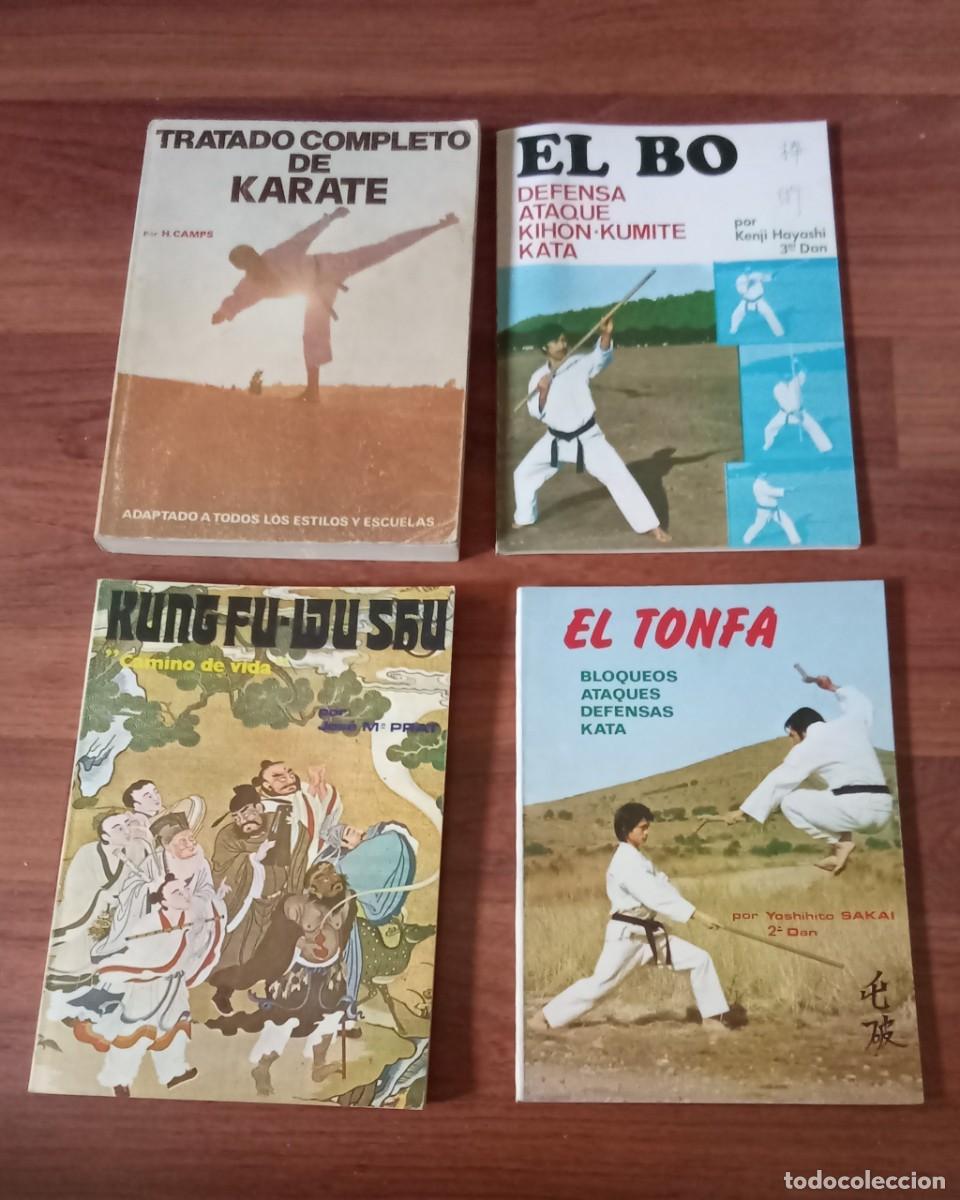 Libros de segunda mano: EL BO - EL TONFA - KUNG-FU. WU SHU -TRATADO COMPLETO DE KARATE
