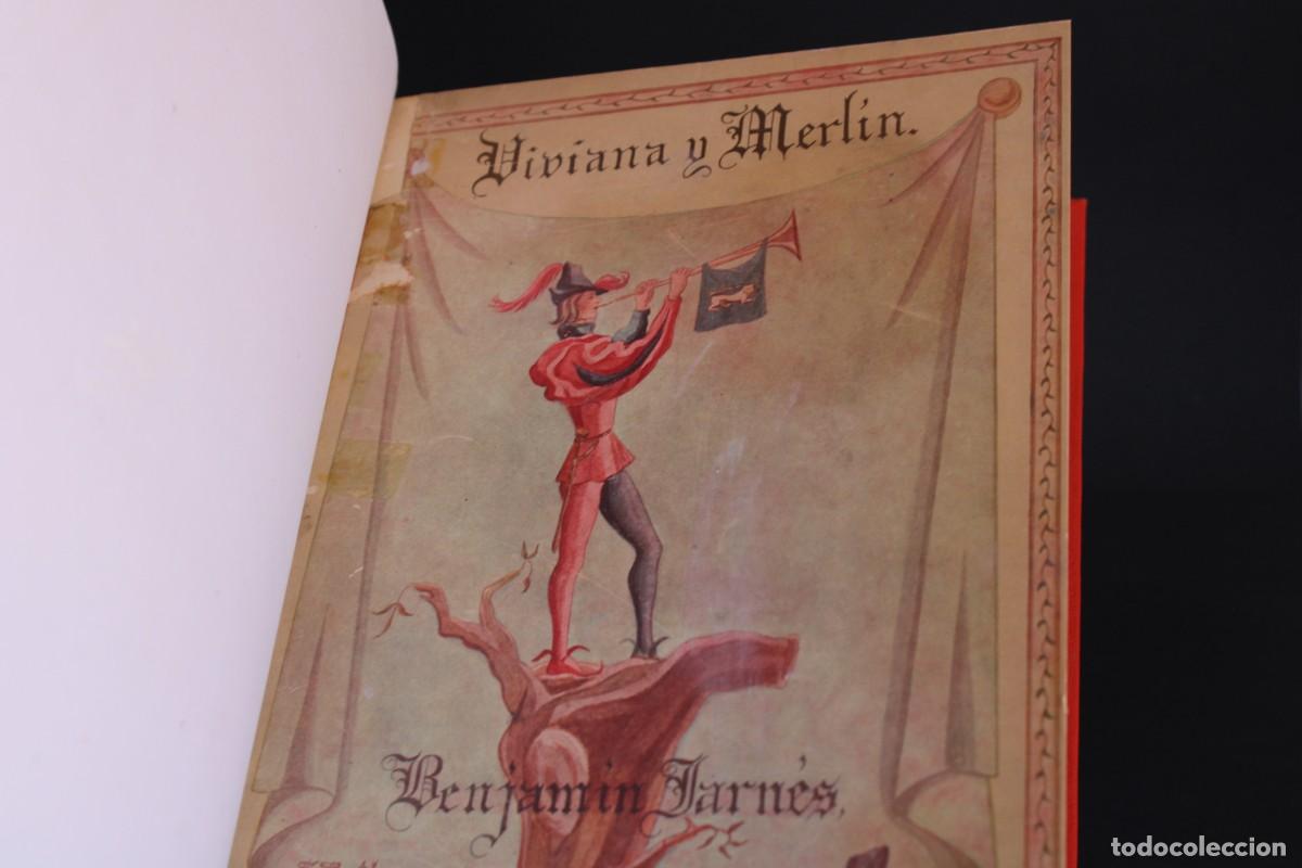 Libros de segunda mano: VIVIANA Y MERLIN / BENJAMIN JARNES / 1936