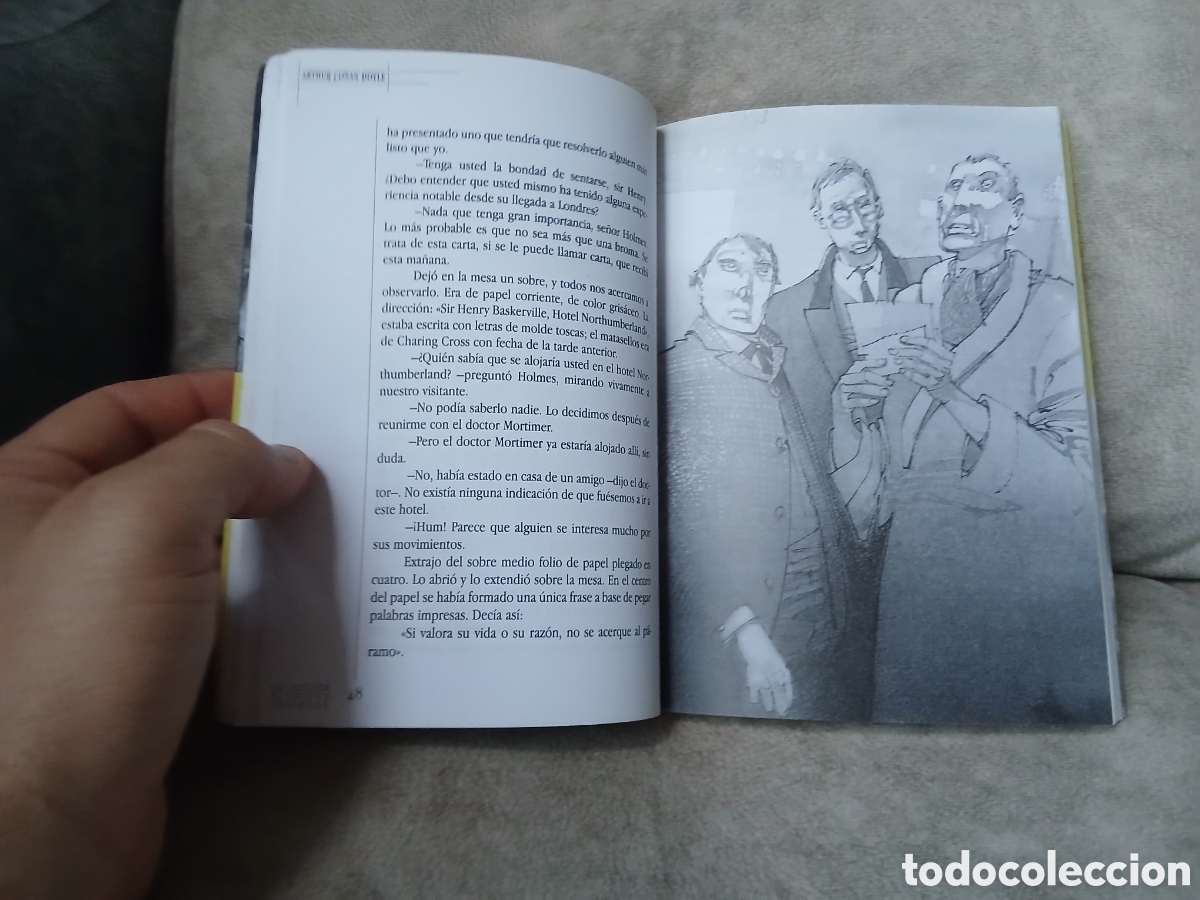 Libros de segunda mano: Libro El Perro de los Baskerville -Arthur Conan Doyle- Ed. Bru&ntilde;o - Foto 5