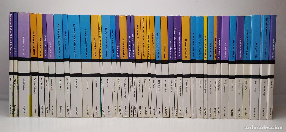 Libros de segunda mano: Lote de 42 Libros Juveniles Santillana - Linea Editorial LOQUELEO - Castellano