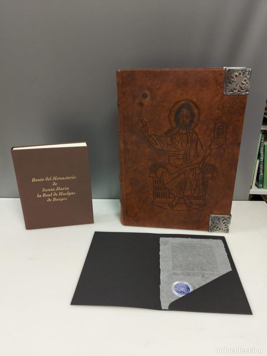 Second hand books: FACSIMIL BEATO LIEBANA - C&Oacute;DICE DE HUELGAS - ED SCRIPTORIUM - ACTA NOTARIAL , ESTUDIOS , FUNDA