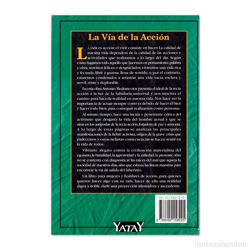 Libros de segunda mano: La v&iacute;a de la acci&oacute;n | Antonio Medrano - Foto 2