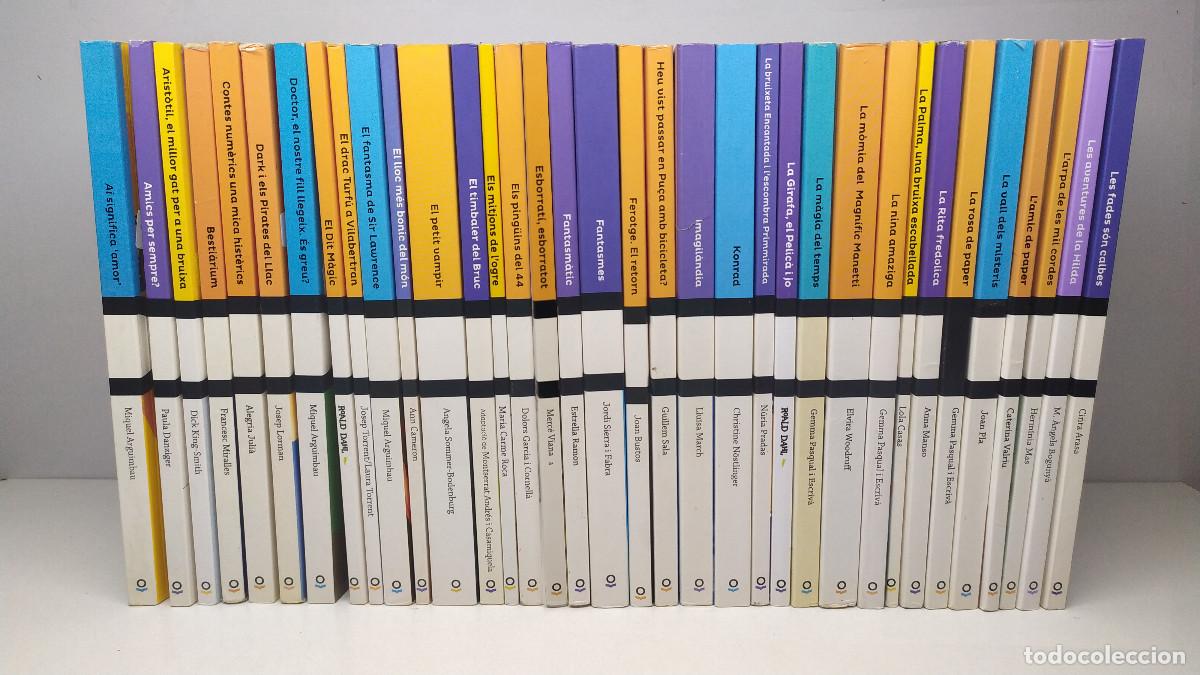 Libros de segunda mano: Lote de 35 Libros Juveniles Santillana - Linea Editorial JOLLIBRE - Catalan