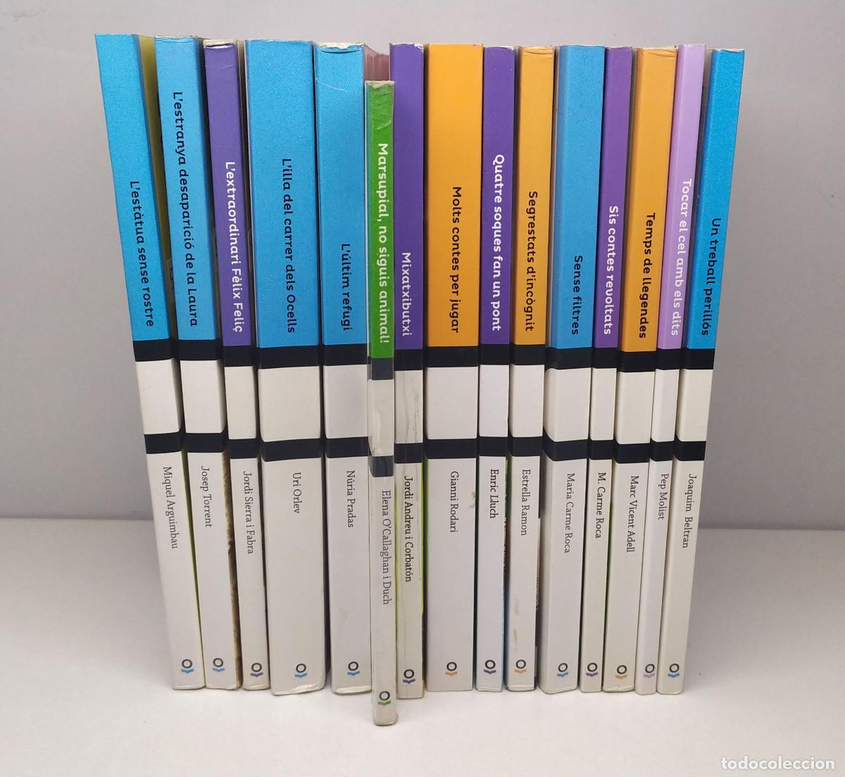 Libri di seconda mano: Lote de 15 Libros Juveniles Santillana - Linea Editorial JOLLIBRE - Catalan