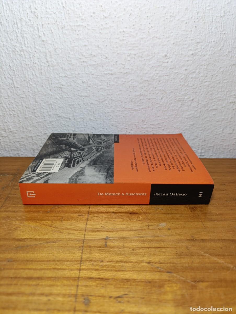 Libros de segunda mano: De M&uacute;nich a Auschwitz - Ferran Gallego - Foto 2