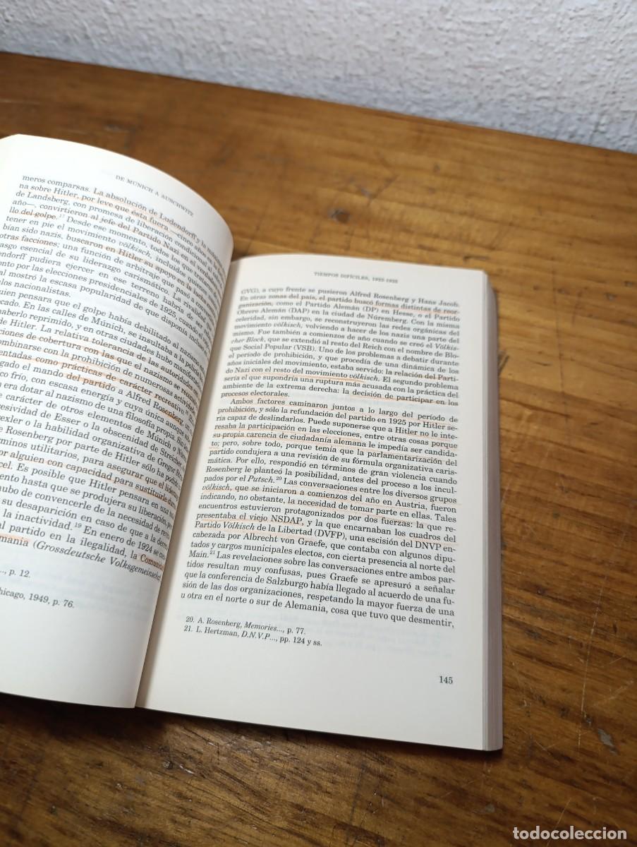 Libros de segunda mano: De M&uacute;nich a Auschwitz - Ferran Gallego - Foto 4